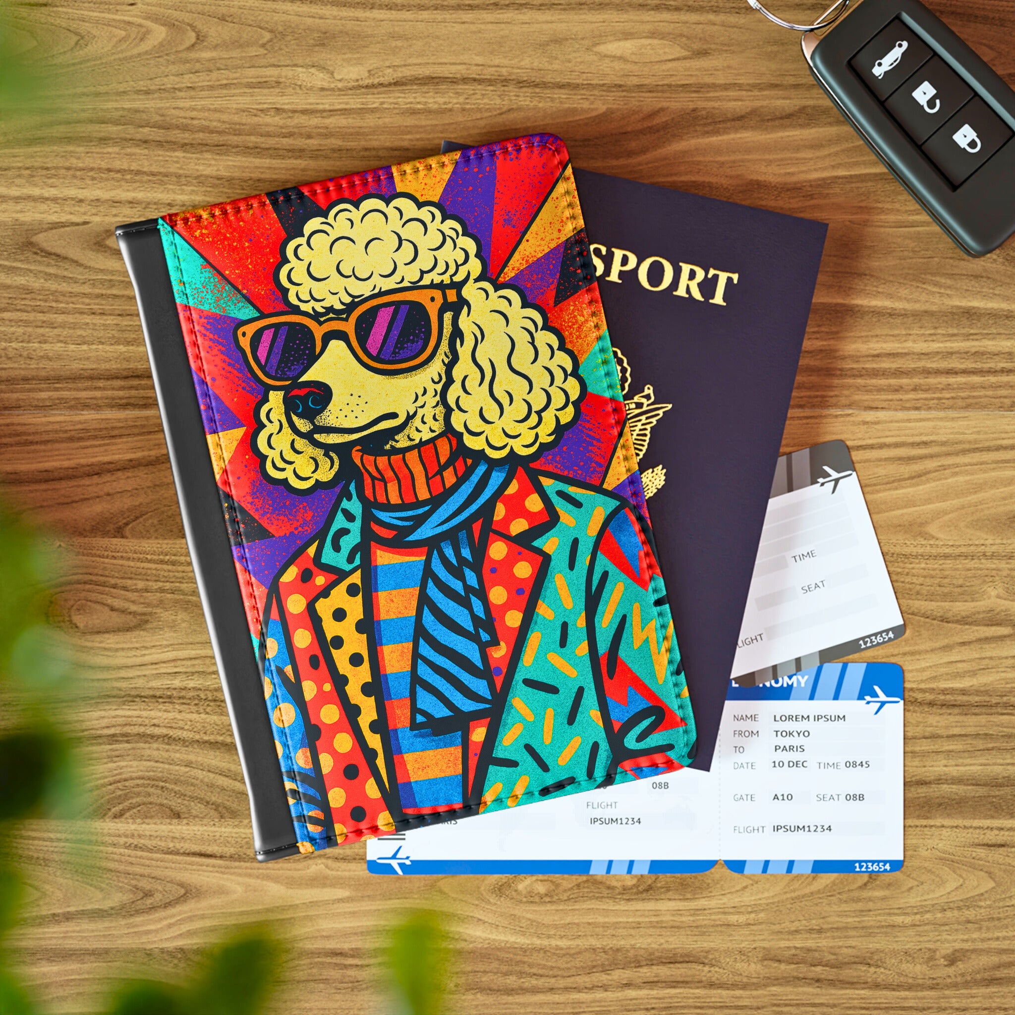 Bark & Roll Passport Holder