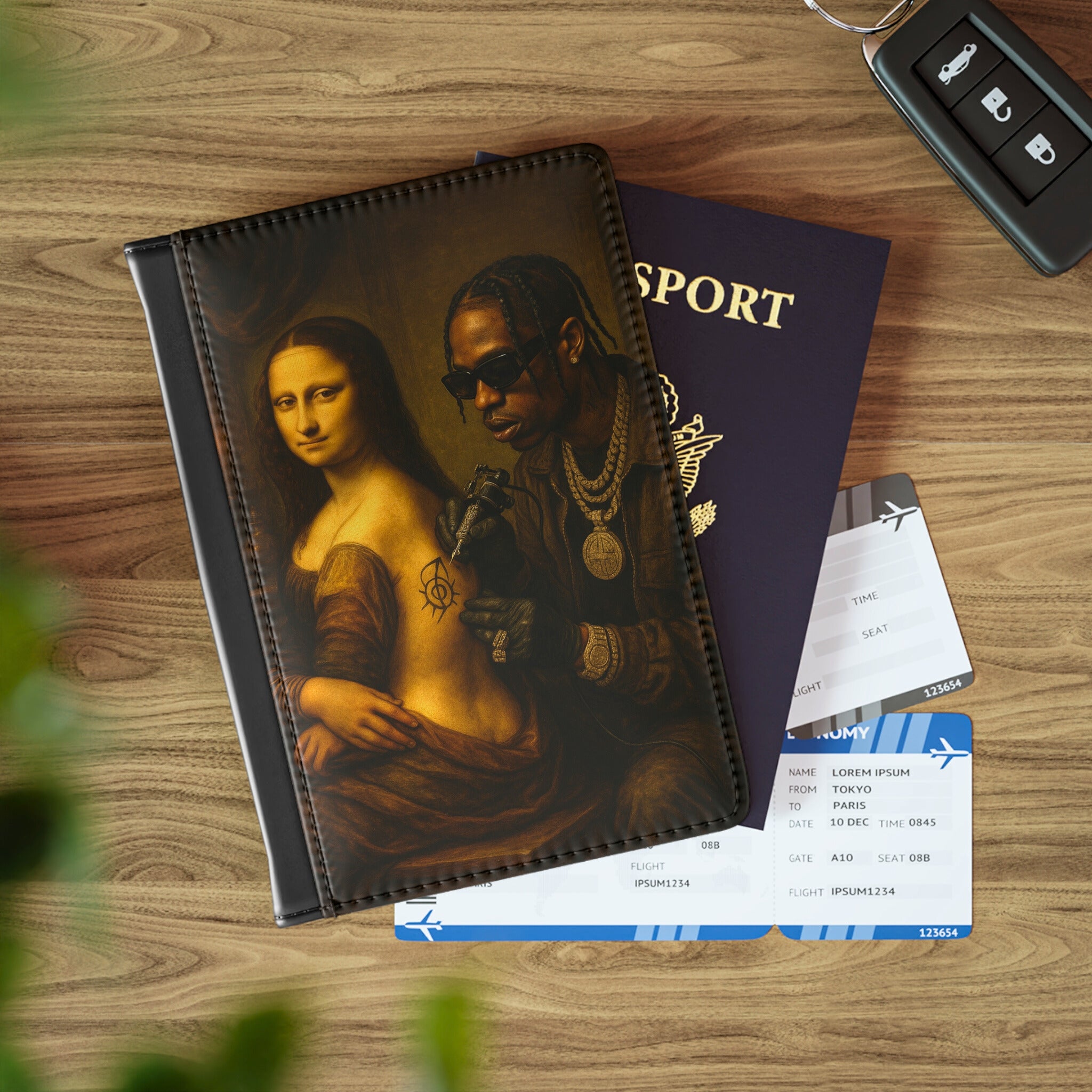 Canvas & Chains Passport Holder
