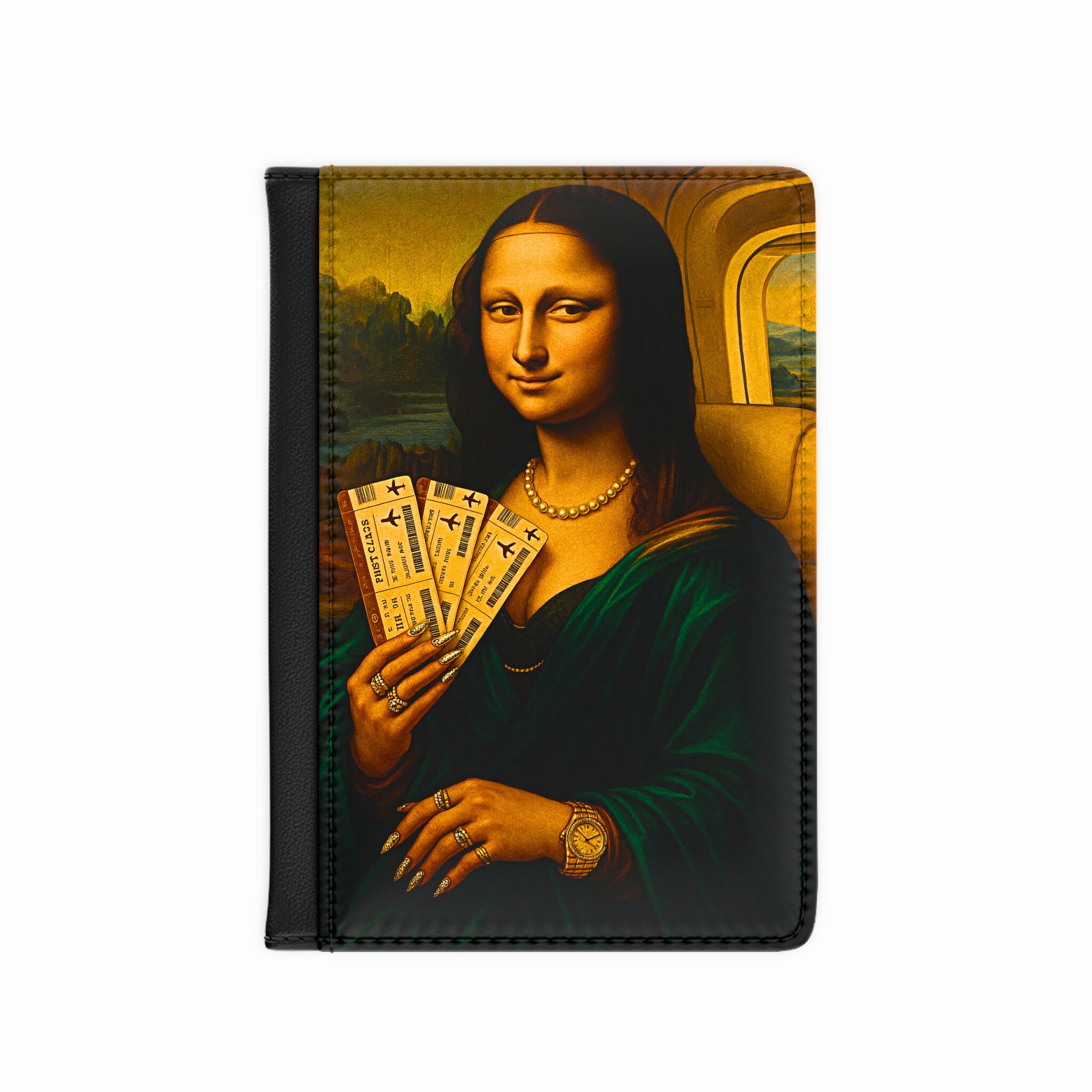 First Class Mona Passport Holder